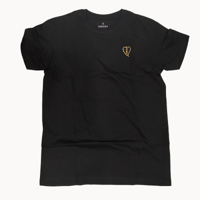Camiseta Golpe a Golpe unisex negra - Barrioka