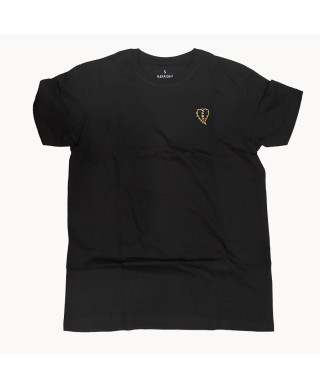Camiseta Golpe a Golpe unisex negra - Barrioka