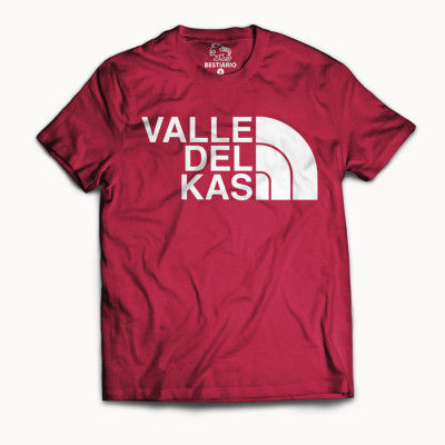 Camiseta Valle Del Kas roja - We Resist
