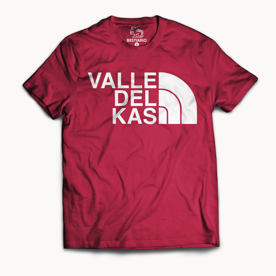 Camiseta Valle Del Kas roja - We Resist