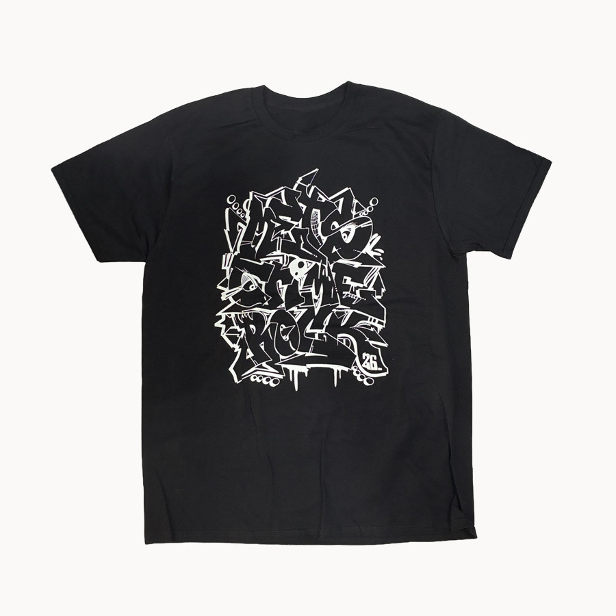 Camiseta Mets World Tour Negra