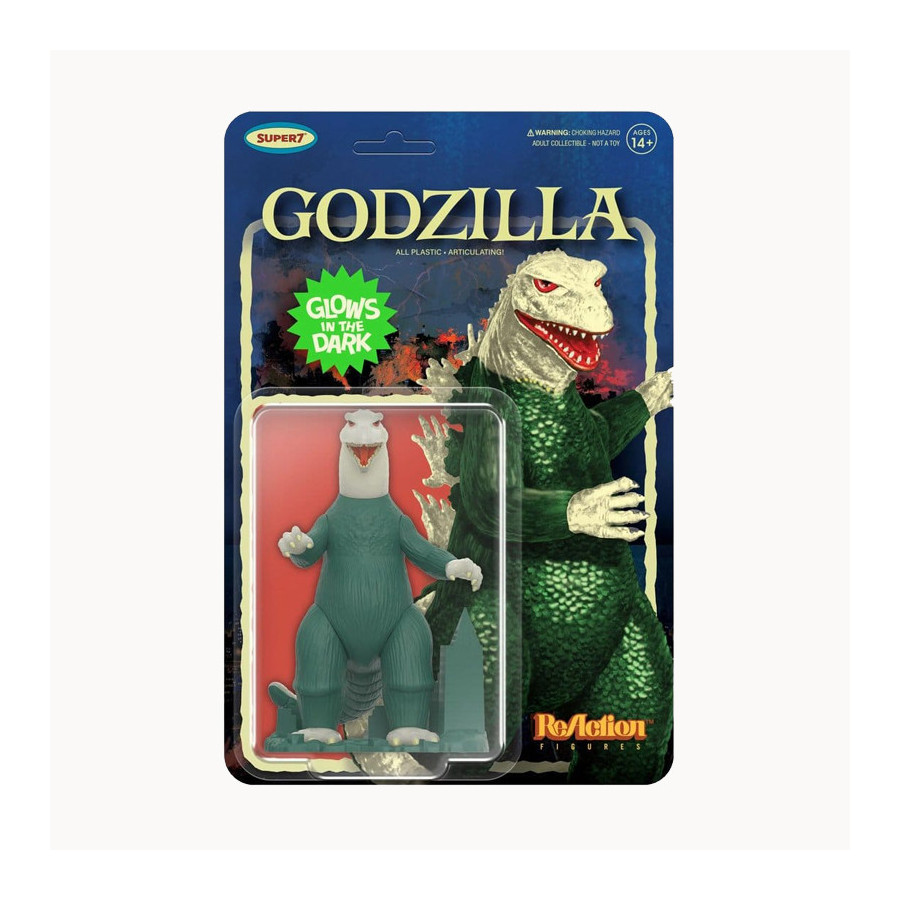 Godzilla Toho Figura ReAction Godzilla Model Kit (Glow)  - Super7