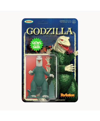 Godzilla Toho Figura ReAction Godzilla Model Kit (Glow)  - Super7