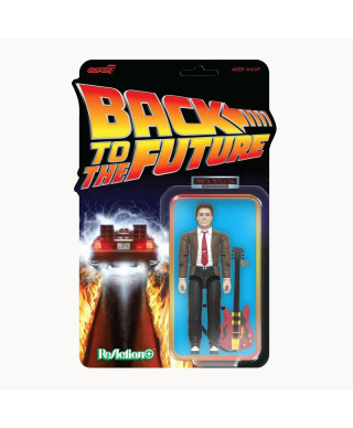 Regreso al Futuro Figura ReAction+ Wave 01 - Marty McFly  - Super7