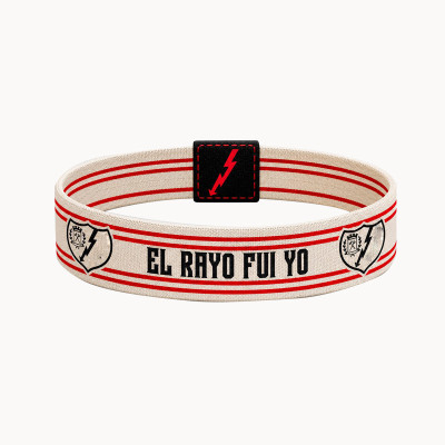 Pulsera "El Rayo Fui yo" - Peña Rayista Leipzig