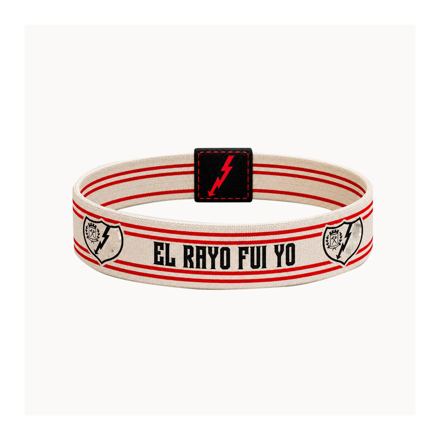 Pulsera "El Rayo Fui yo" - Peña Rayista Leipzig
