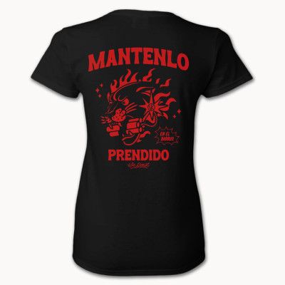 Camiseta Mantenlo Prendido Mujer - We Resist