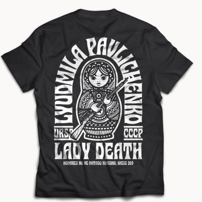 Camiseta Lyudmila Pavlichenko