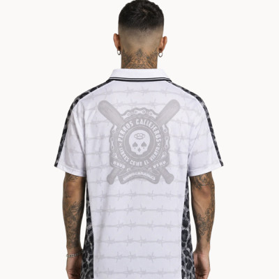 Camiseta Fútbol Blanca Perros Callejeros