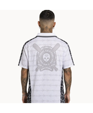 Camiseta Fútbol Blanca Perros Callejeros