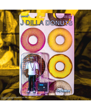 J Dilla (Donuts - Album Cover) - Super7