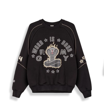 Sudadera Sho Nuff Black - Grimey