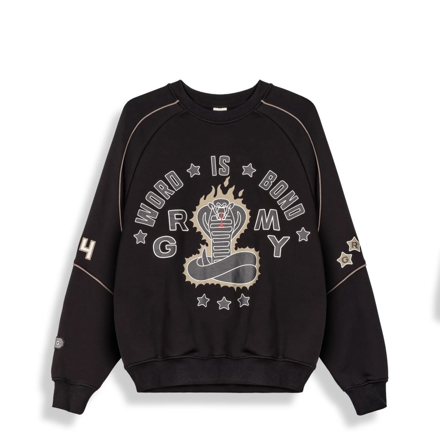 Sudadera Sho Nuff Black - Grimey