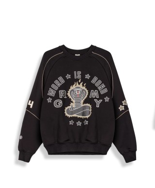 Sudadera Sho Nuff Black - Grimey