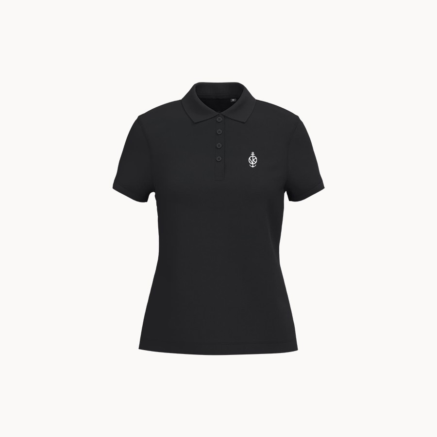Polo Mujer VK negro - We Resist