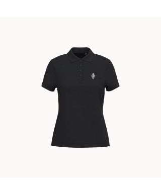 Polo Mujer VK negro - We Resist