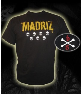 Camiseta Madriz Negra - Bloodsheds