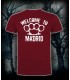 Camiseta Welcome To Madrid Granate - Bloodsheds