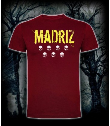Camiseta Madriz Granate- Bloodsheds