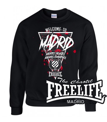 Sudadera Welcome to Madrid - FREELIFE