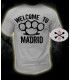 Camiseta Welcome To Madrid Blanca - Bloodsheds