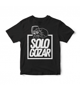 Camiseta Solo Gozar Negra - SOLO GOZAR