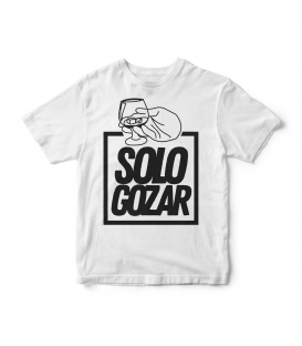 Camiseta Solo Gozar Blanca - SOLO GOZAR