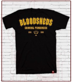 Camiseta Madrid Negra- Bloodsheds