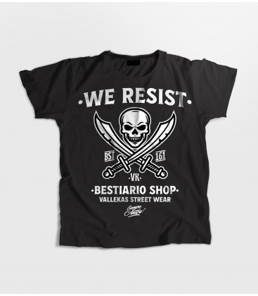 Camiseta Skull 161- WE RESIST