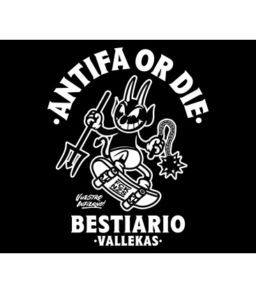 Camiseta Antifa or Die - WE RESIST