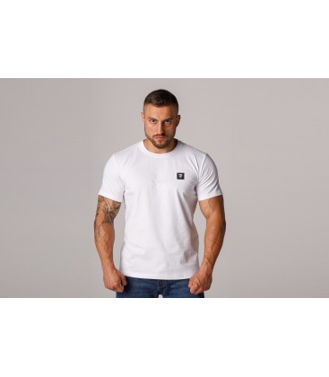 T-shirt "Logo Quad" White- PgWear