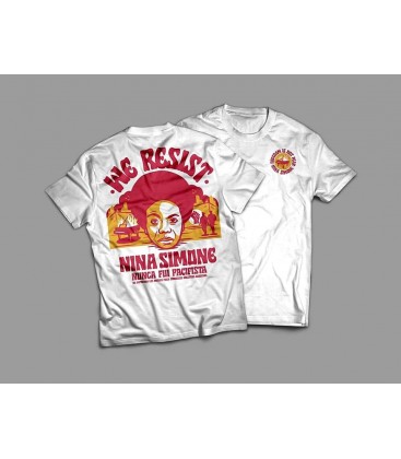 Camiseta Nina Simone - WE RESIST