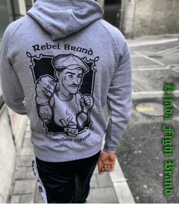 SUDADERA BOXEADOR REBEL BRAND - KIJADA
