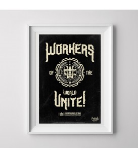 Lámina Workers Unite! - Proletarian