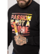 Sweatshirt “Passion is not a crime” Black - PgWear
