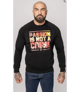 Sweatshirt “Passion is not a crime” Black - PgWear