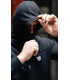 Ninja Hoodie “Combat” Black - PgWear