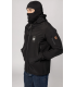 Full Face Softshell Jacket “Phantom” Black - PgWear