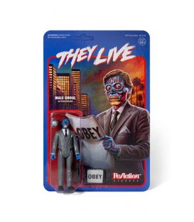 MALE GHOUL 10 CM - THEY LIVE - REACTION FIGURE- Super7