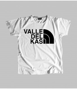 Camiseta Mujer Valle del Kas Blanca - WE RESIST