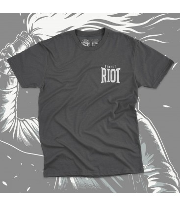 Camiseta Street Riots Gris - FREELIFE