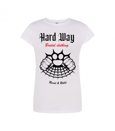 Camiseta Diseño Telaraña - HARD WAY