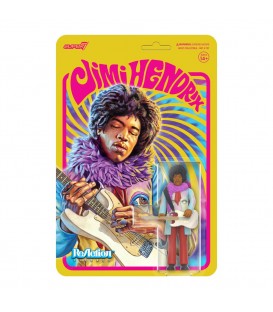 Jimi Hendrix ReAction Figura - Super7