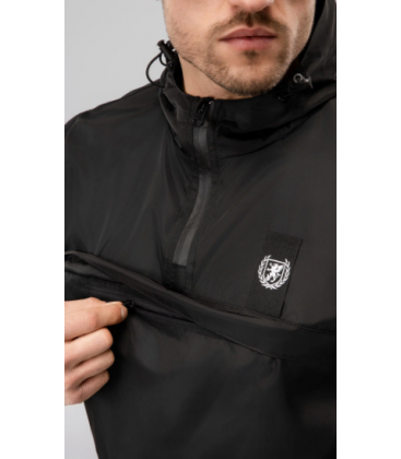 Packable Full Face Jacket “Force” Black - PgWear