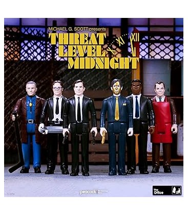 Threat Level Midnight - Set Of 6 - Super7