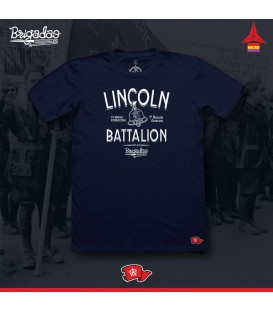 Camiseta Lincoln Battalion – Brigadas Internacionales - Proletarian Clothing