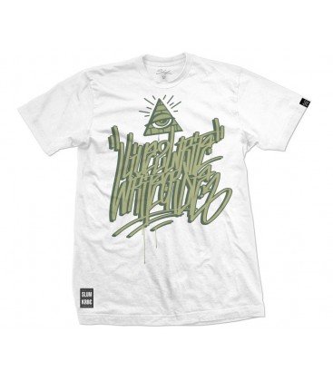 Camiseta Live to Write White – SlumWear